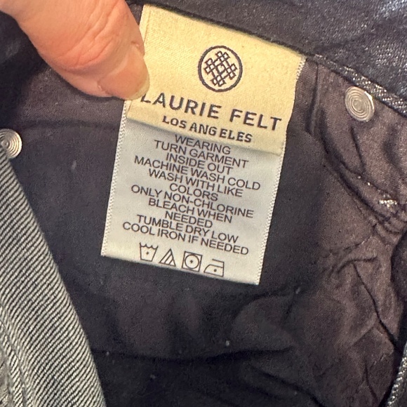 NWT Laurie Felt Classic Clean Jean Ankle Skinny Raw hem - 00 - Picture 7 of 16